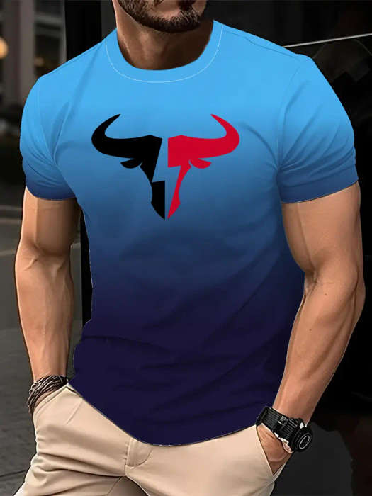 Men's Casual Crew Neck T-Shirt