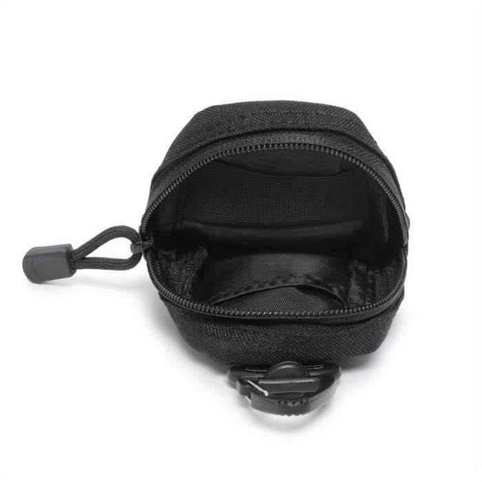 1pc Tactical Waist Pack Polyester EDC Utility Pouch Running Fanny Pack with Card Holder Earphone