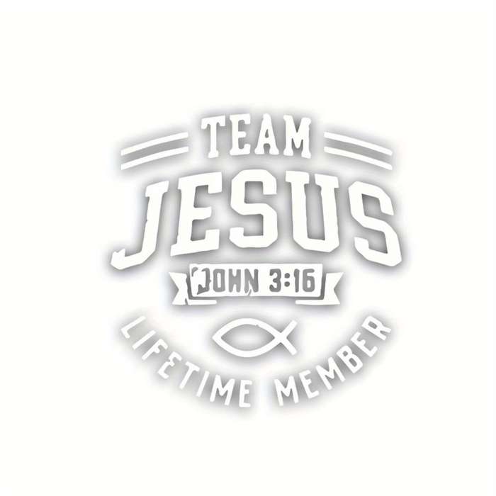 1pc Jesus Christian Themed Stickers
