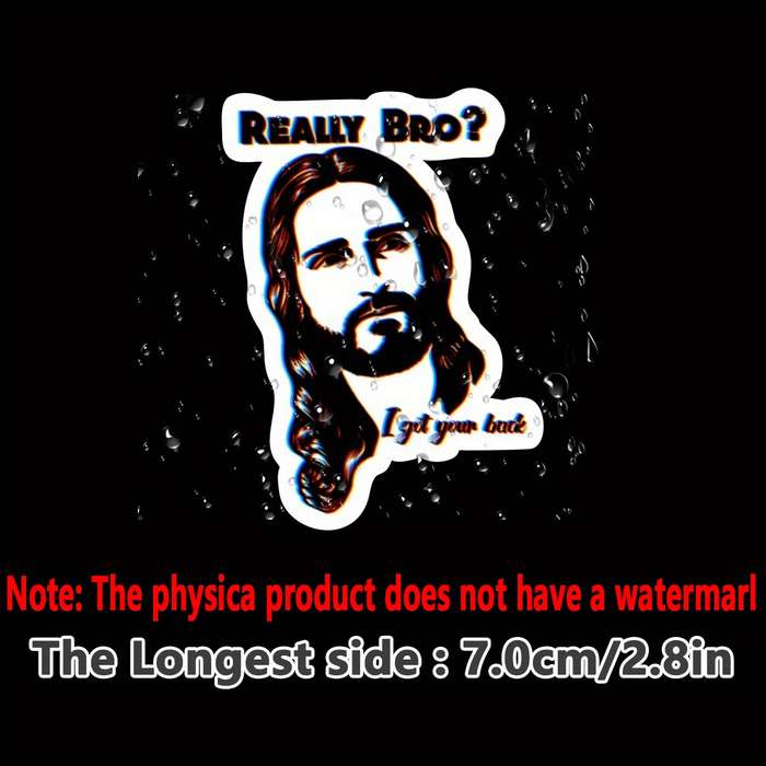 1pc Jesus Christian Themed Stickers