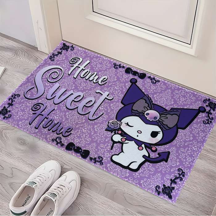 1Pc Purple 19.68x31.49inch 50x80cm Floor Mat