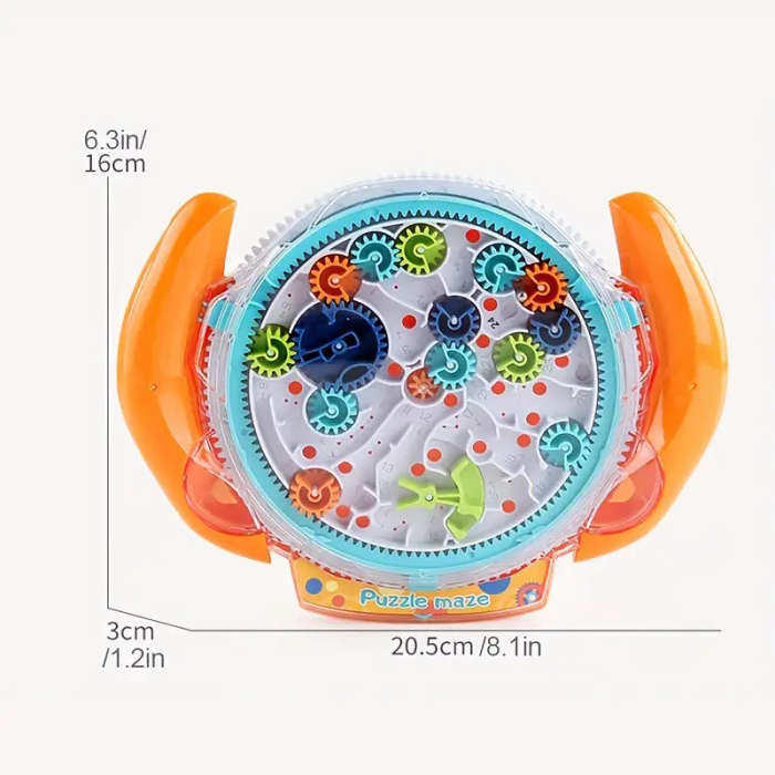 3D Puzzle Maze Toy Orange