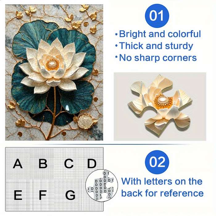 1000pcs Large Jigsaw Puzzle Paper Material White Color Rectangle Shape Senior Ski