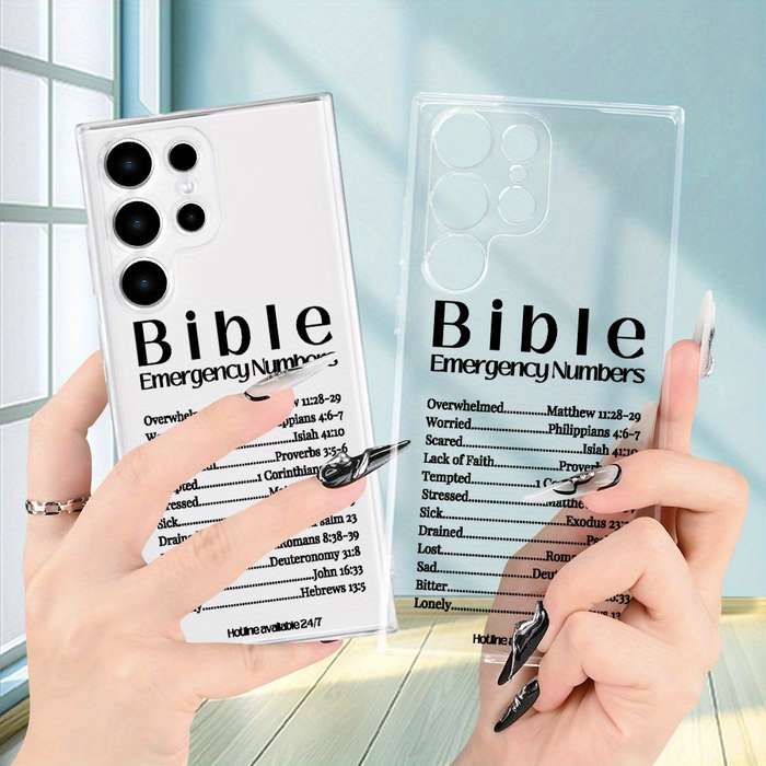 1Ps Transparent For Samsung Galaxy S24 Phone Cases