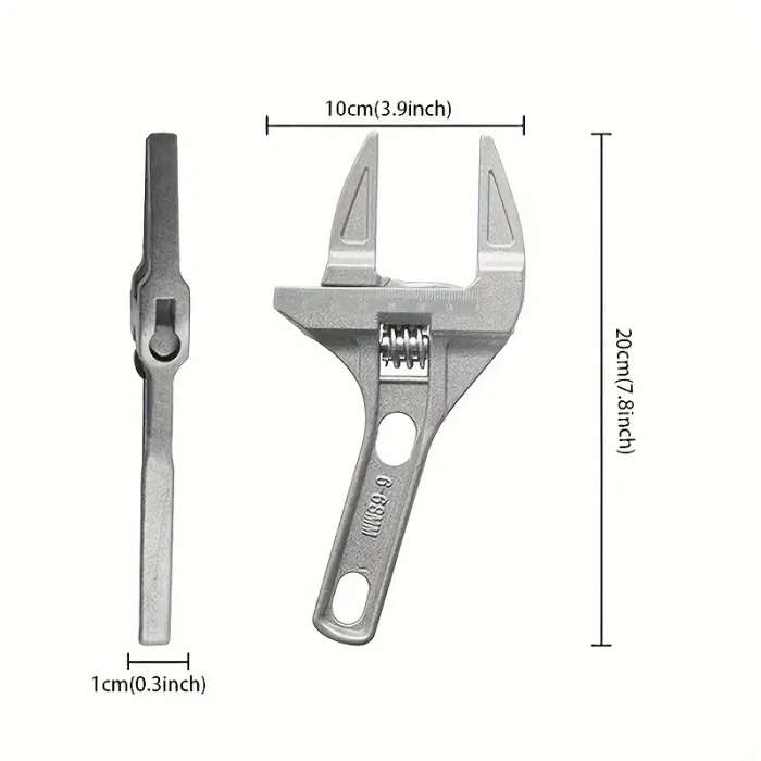Mini Multi-Function Aluminum Wrench Bathroom