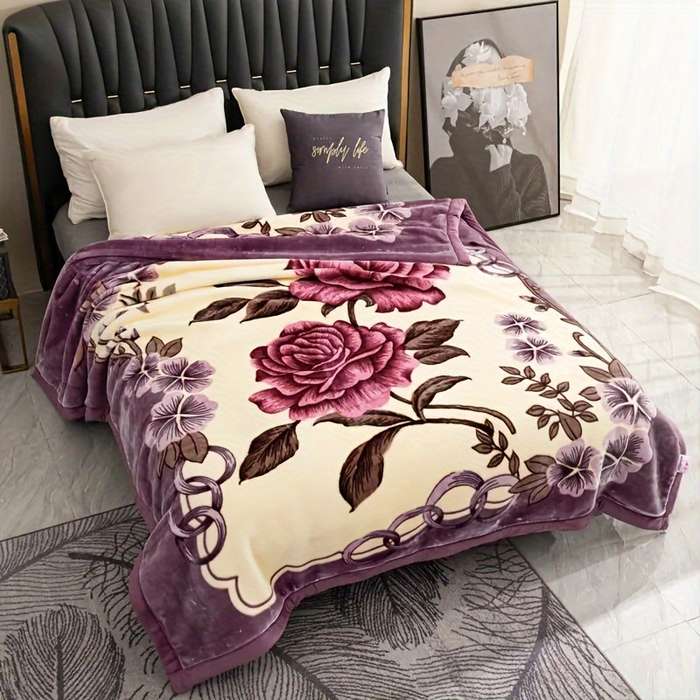 1ps Blanket Color Gray Bean Paste size 200x230cm   78x90inch