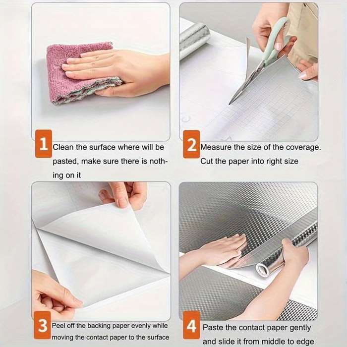 1PC Wall StickersSilvery diamond drawer liner3.0 Meters x 30.0 cm