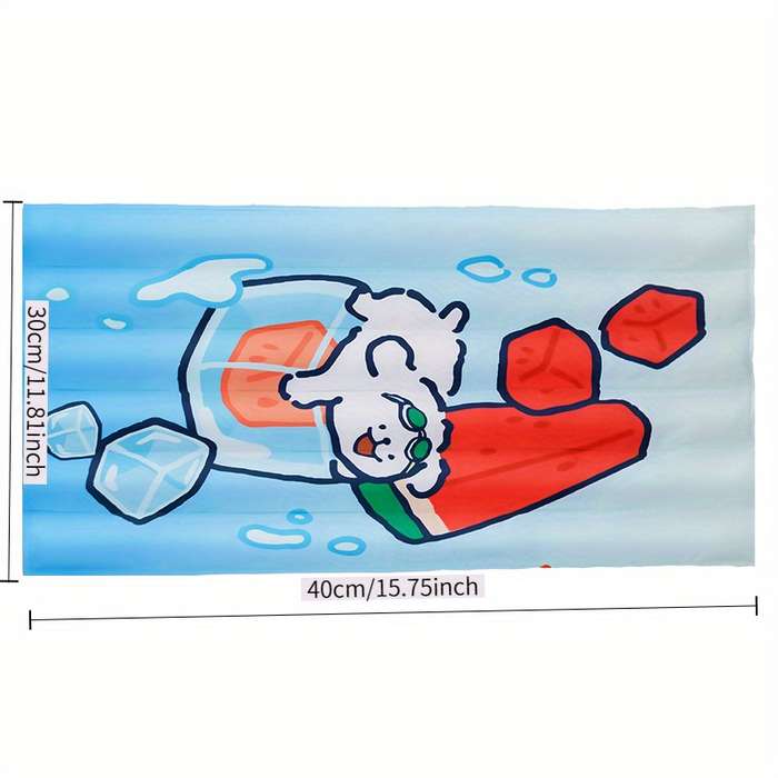 1piece Bondi Blue Cooling Pad Size S