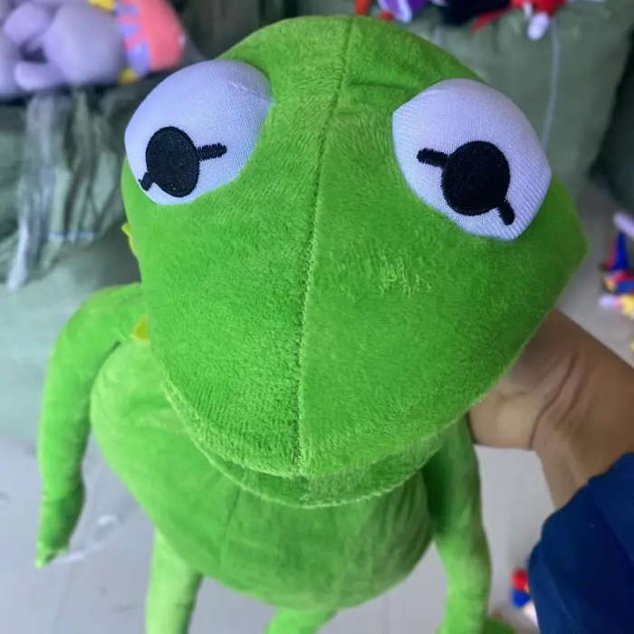 Soft Green Frog Plush Toy