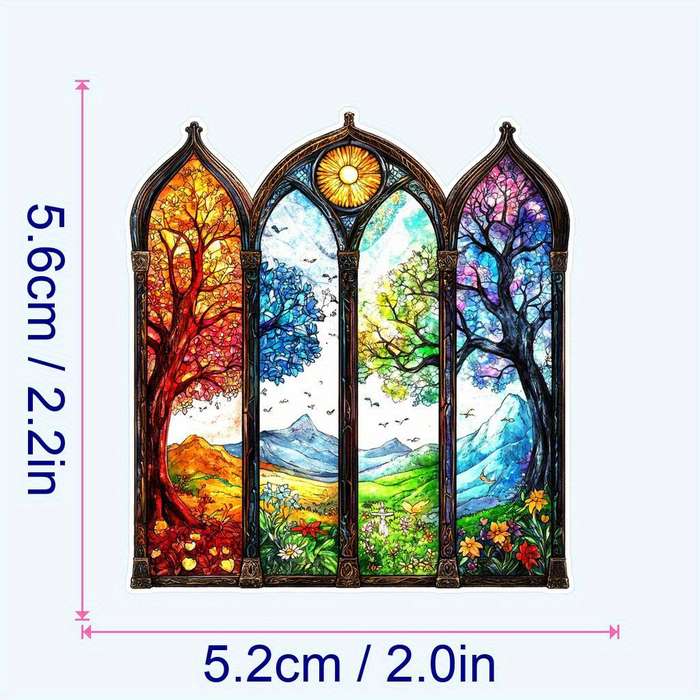 1pc Aesthetics Jesus Christian Themed Stickers