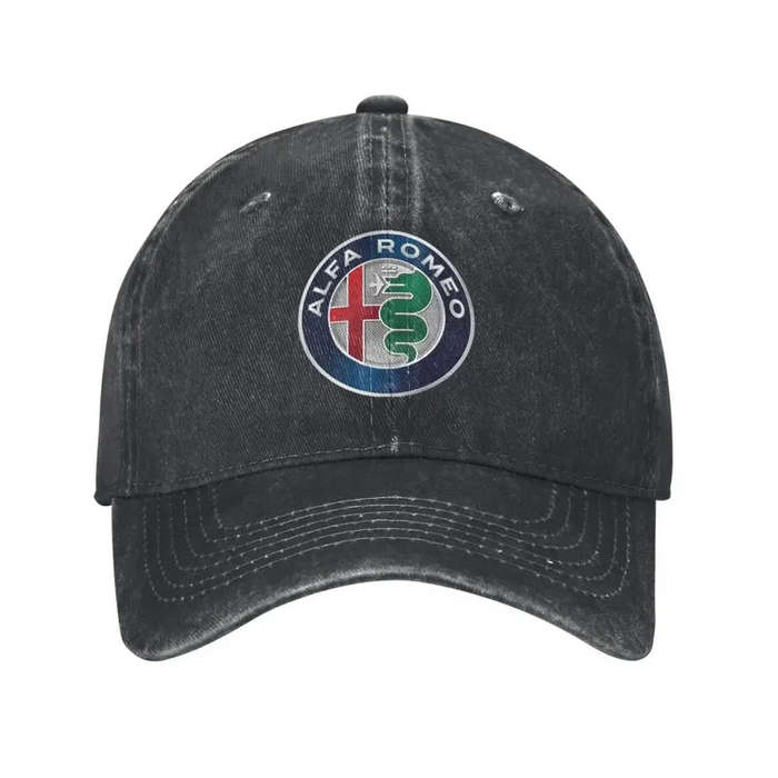1pc Adjustable Vintage for Logo Baseball Cap Italian Flag Inspired Breathable Sun-Protective Ha