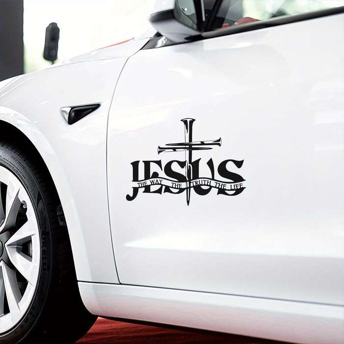 1pc Jesus Christian Themed Stickers