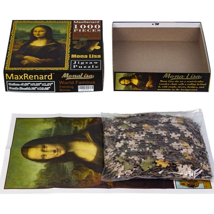 1000 Piece Mini Paper Jigsaw Puzzle