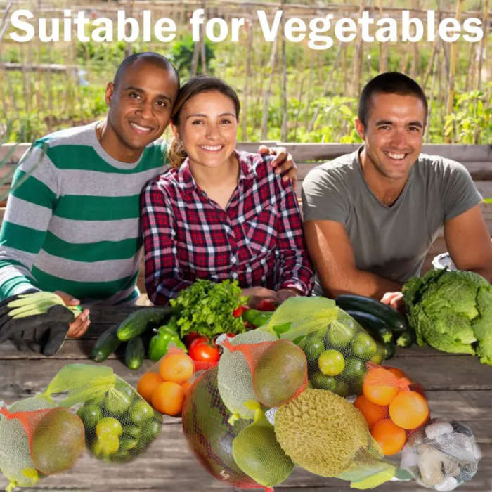 50 Reusable Mesh Bags