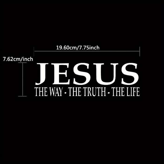 1pc Jesus Christian Themed Stickers