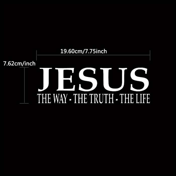 1pc Jesus Christian Themed Stickers