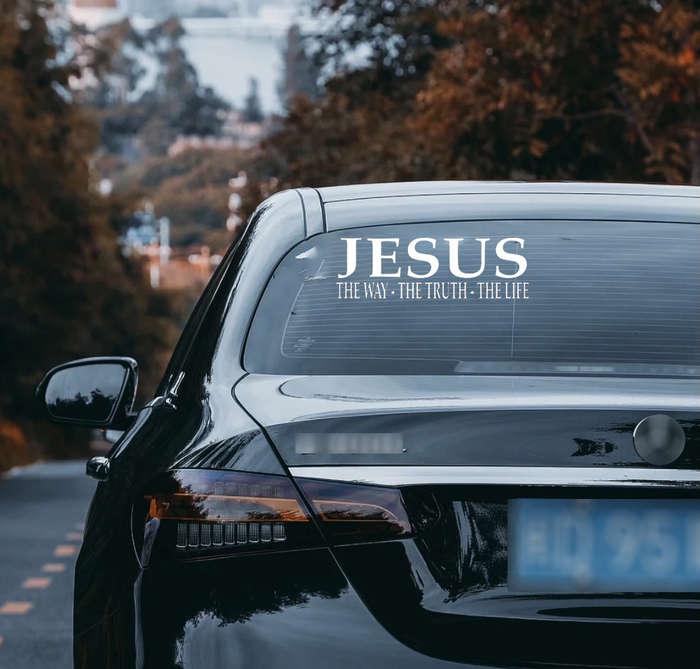 1pc Jesus Christian Themed Stickers