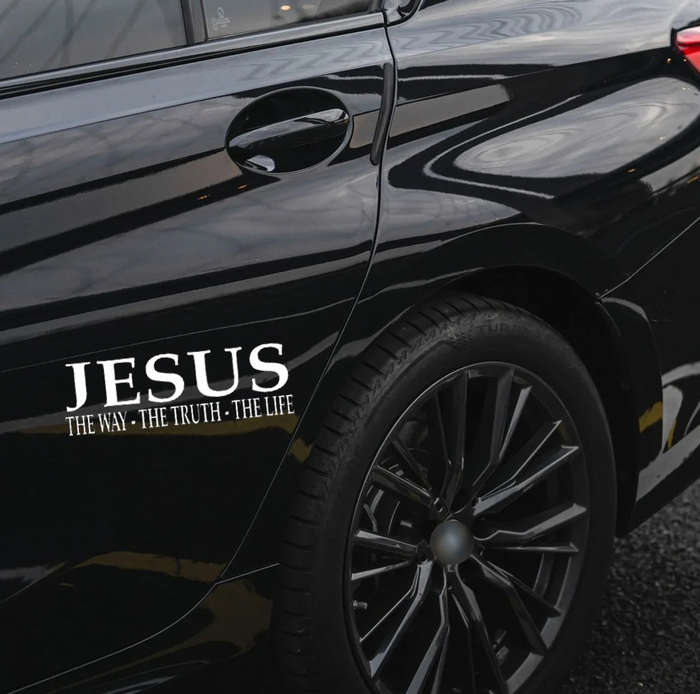 1pc Jesus Christian Themed Stickers