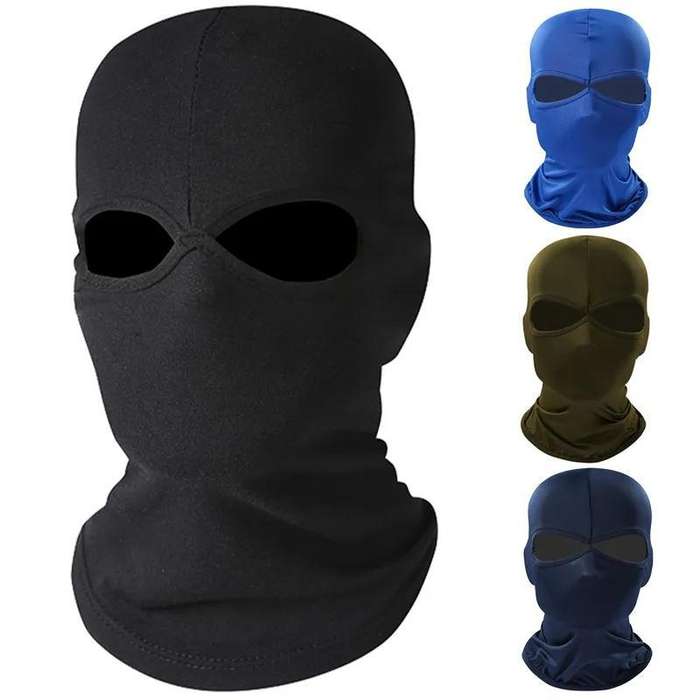 1pc Full Face Cover Hat Balaclava Hat Tactical CS Sun Protection Winter Ski Cycling Hat For Ou