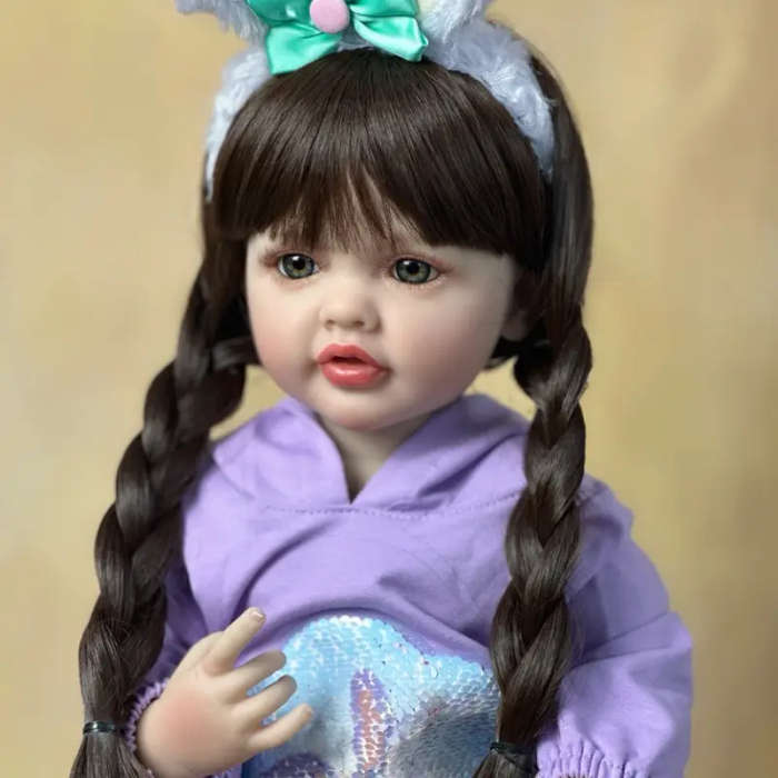 55cm 22 Inches Lifelike Reborn Baby Girl Doll