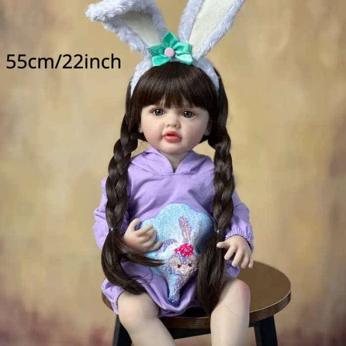 55cm 22 Inches Lifelike Reborn Baby Girl Doll
