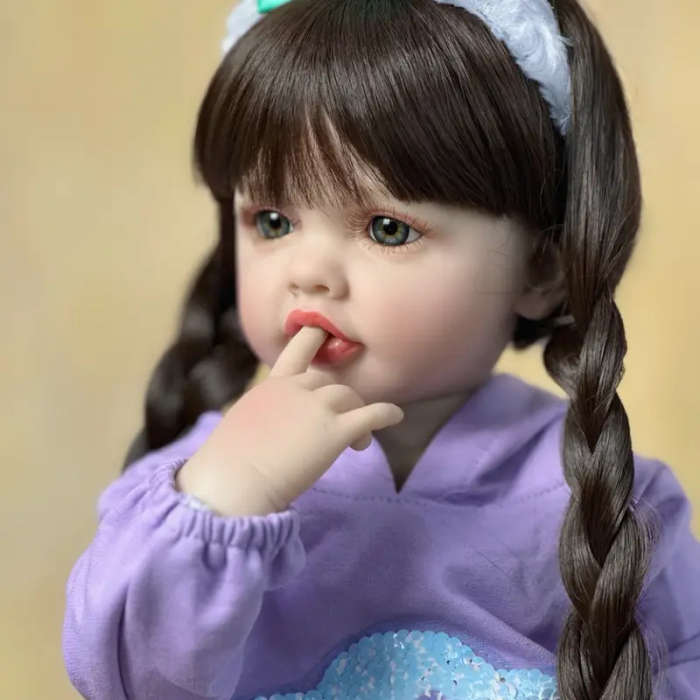 55cm 22 Inches Lifelike Reborn Baby Girl Doll
