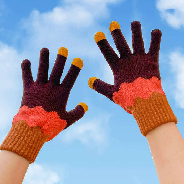1 Pair Color 08 Warm Gloves