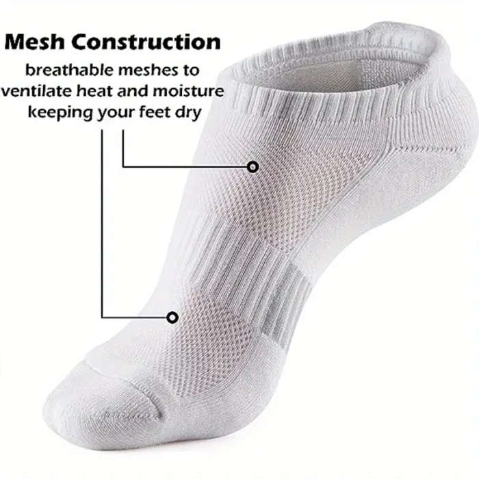 6 Pairs Of Women's Sports Socks