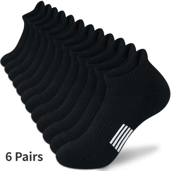 6 Pairs Of Women's Sports Socks
