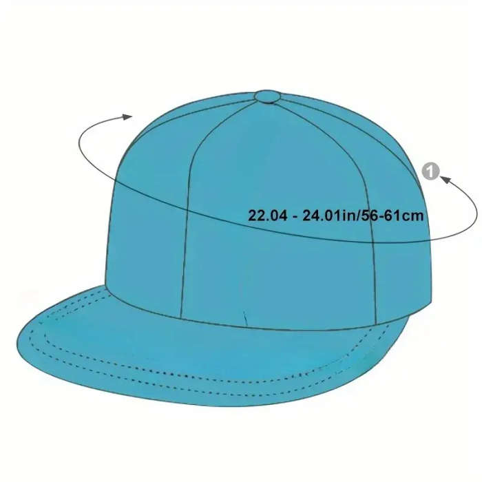 1pc Baseball Cap Snapback Cap Color sent randomly