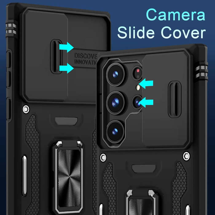 1pc Black For Samsung Galaxy S25 Ultra Phone Cases