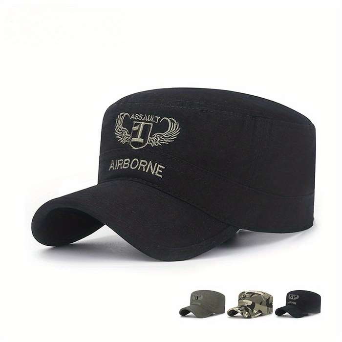 1pc Spring And Autumn Camouflage Outdoor Sports Flat Cap For Men And Women Casual Sunshade Cotton