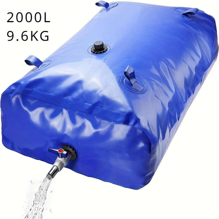 1Pc 3000L Water Container Portable Water Bag