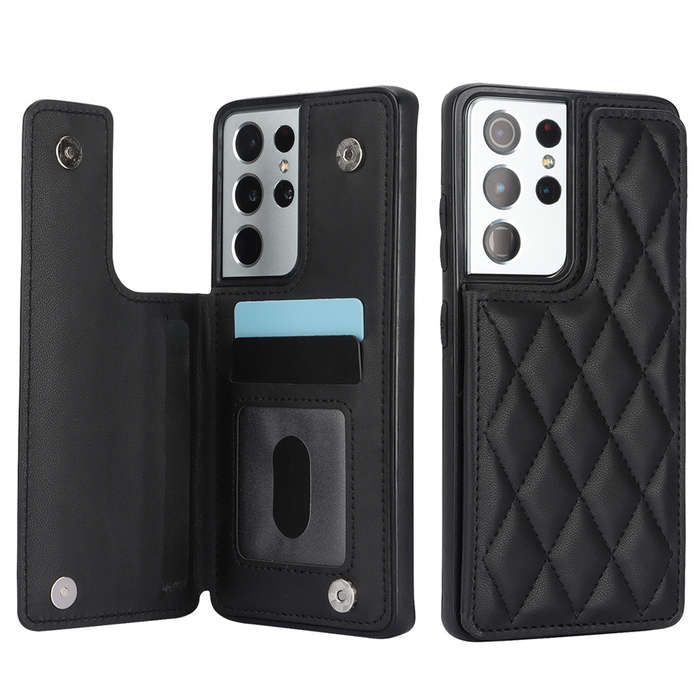 1pc Black For Samsung Galaxy S21 Ultra Phone Cases