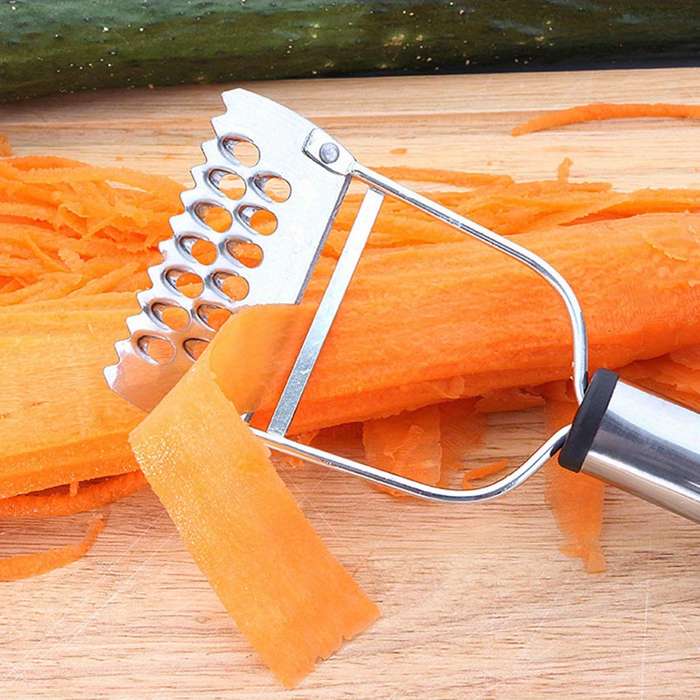 1pc Stainless Steel Multi-Function Paring Knife with Ergonomic Handle Ideal for Peeling Potatoes