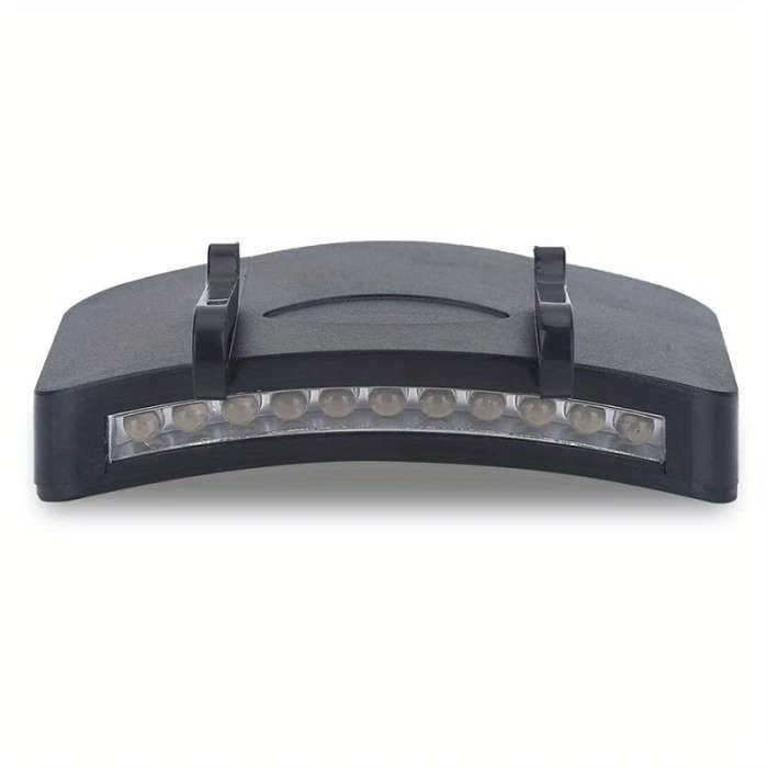 1pc LED Energy Saving Headlight HeadLamp Flashlight Clip-On Cap Hat Torch Head Light Lamp for Outdoo