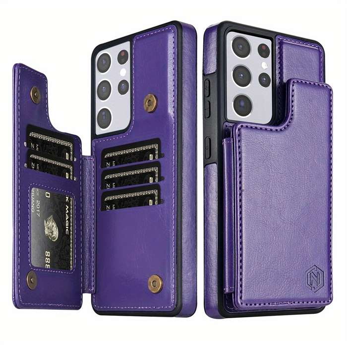 1pc Purple For Samsung Galaxy S21 Ultra 5G Phone Cases