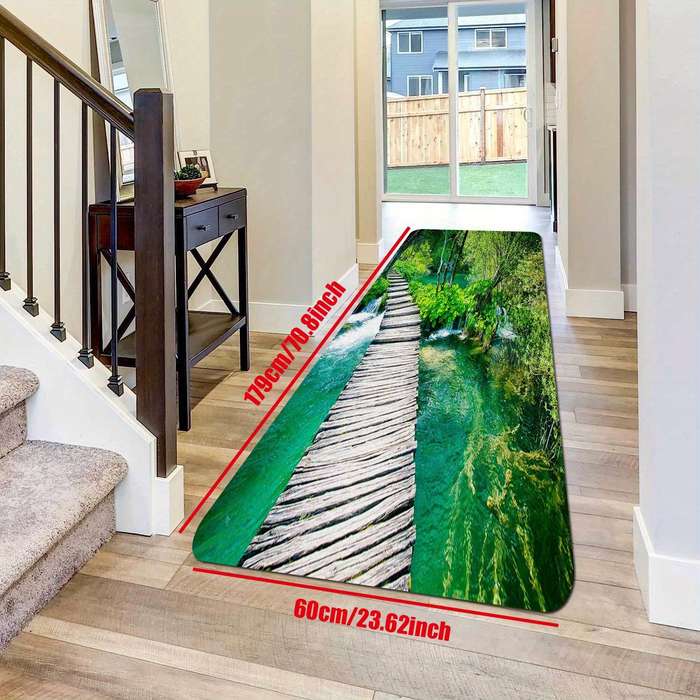 1Pc 60x179cm 23.62x70.8inch Floor Mat