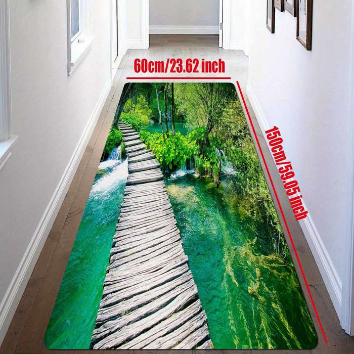 1Pc 60x179cm 23.62x70.8inch Floor Mat