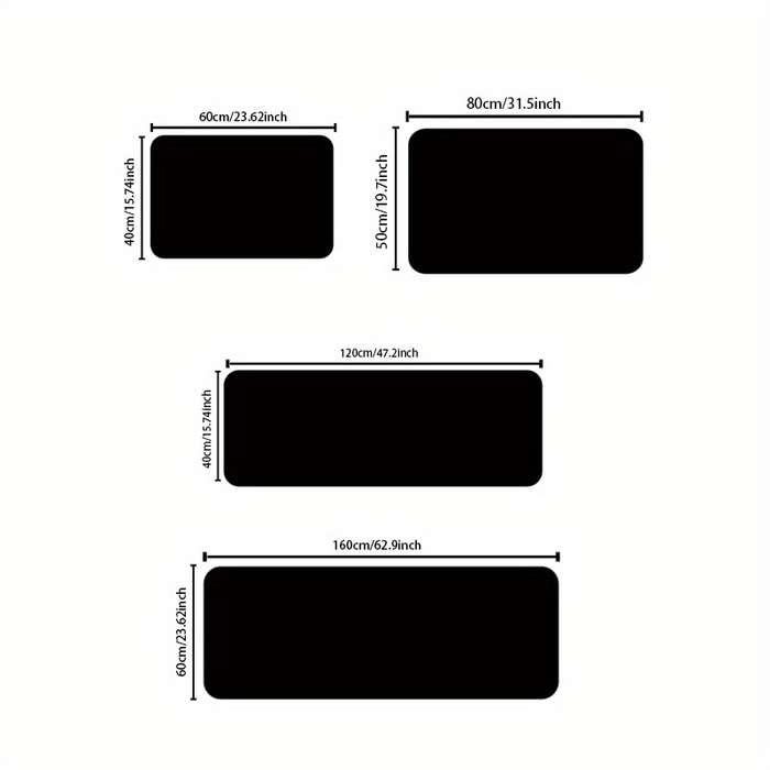 1Pc 40x120cm 15.74x47.24inch Floor Mat