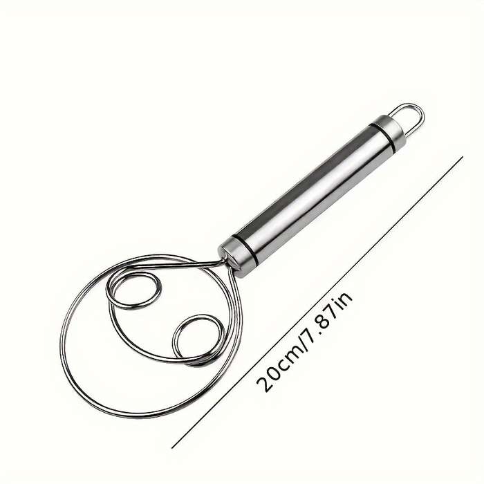 1pc Danish Dough Whisk Danish Dough Mixer Danish Dough Blender Dutch Bread Whisk Bread Bak