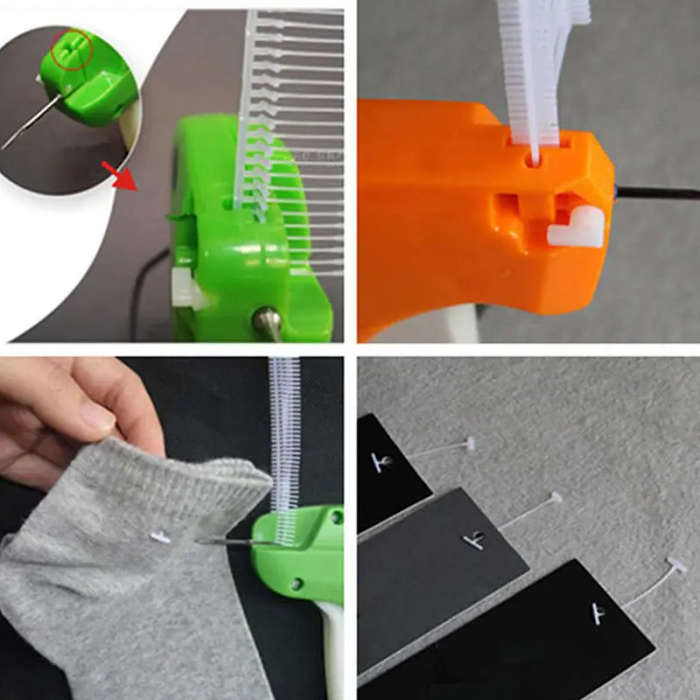 a kit consisting of a tagging gun 5 needles 1000 hair   needles a thick needle gun and a label gun details 4