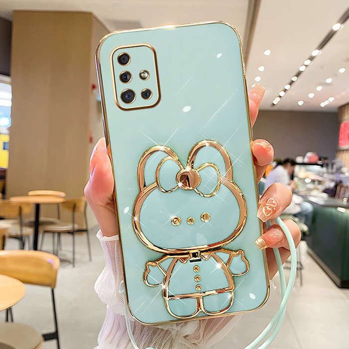 1pc Green For Samsung Galaxy A51 Phone Cases