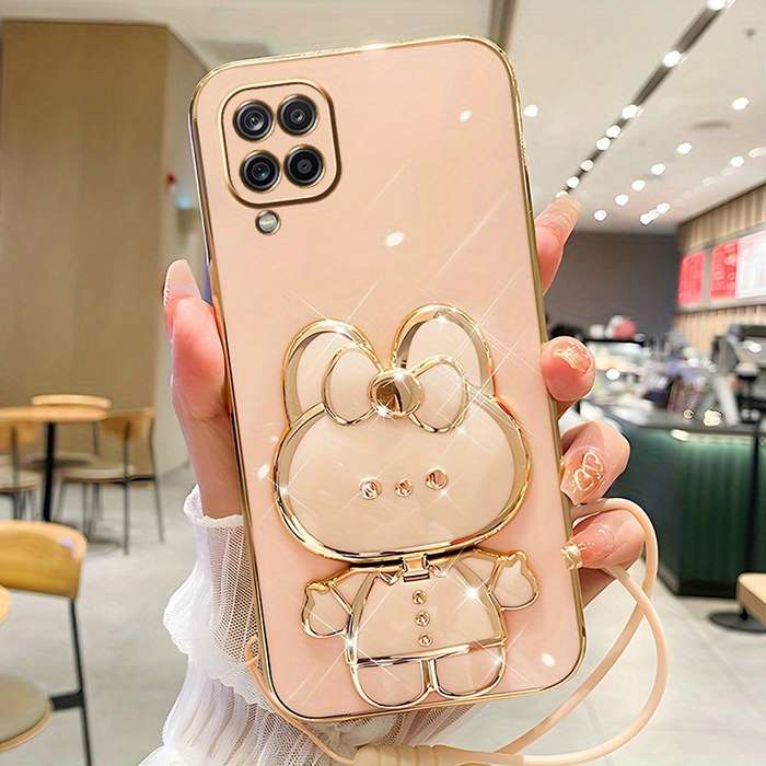 1pc Pink Color For Samsung Galaxy A12 Phone Cases