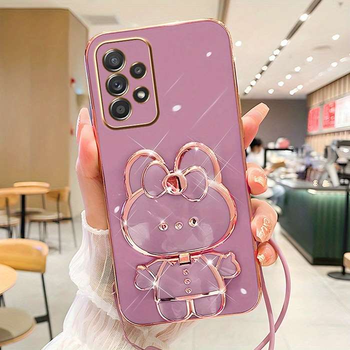 1pc Purple For Samsung Galaxy A52 5G Phone Cases