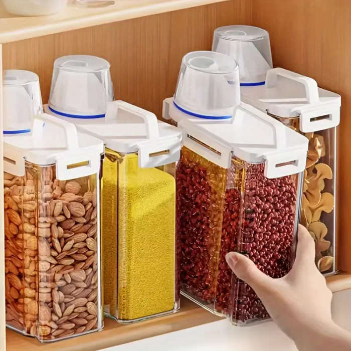 4-Pack 2.5L/84oz Airtight Food Storage Containers