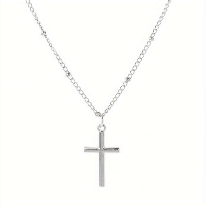 Goldenx2 Add Silveryx2 Jesus Theme Pendant
