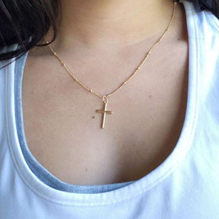 Goldenx2 Add Silveryx2 Jesus Theme Pendant