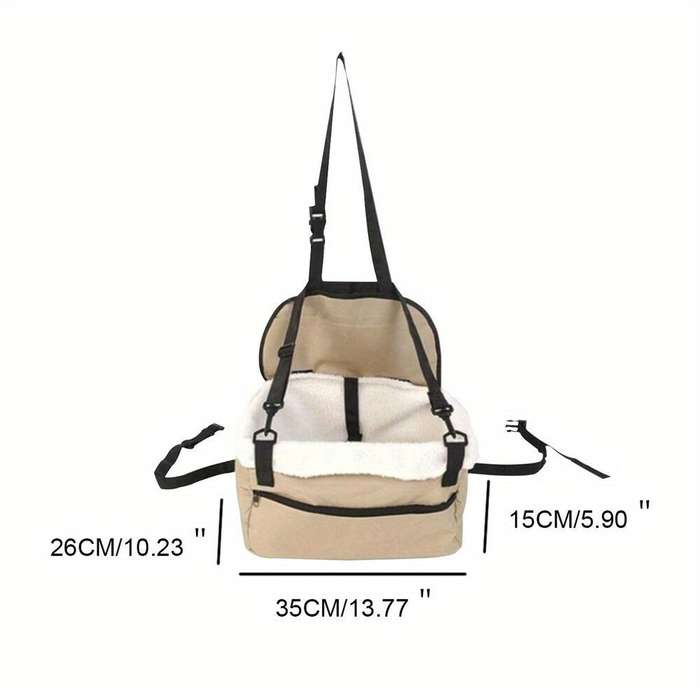 1pc Beige Pet Bag