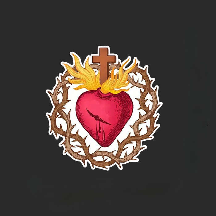 1pc Jesus Christian Themed Stickers